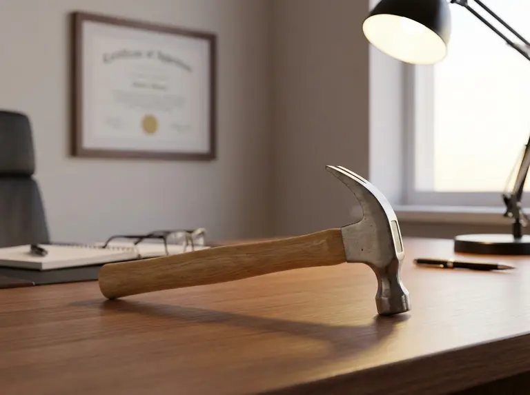 Сертификат на молоток