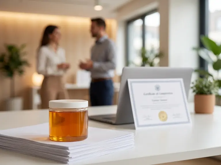 Сертификат на пасту для шугаринга